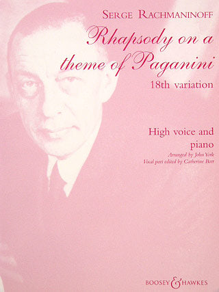 Rhapsody On A Theme Of Paganini 18th Variation