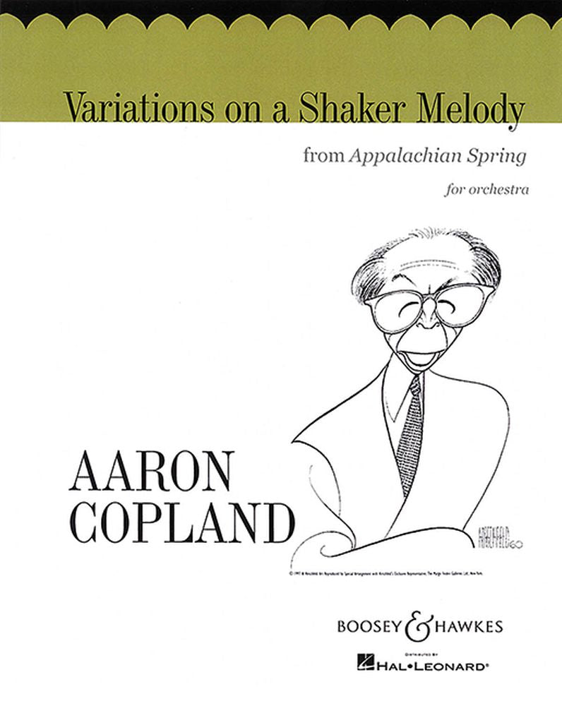 Variations On A Shaker Melody, Orchestra (Set)