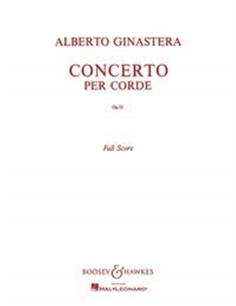Concerto per Corde op. 33 (Score Only)