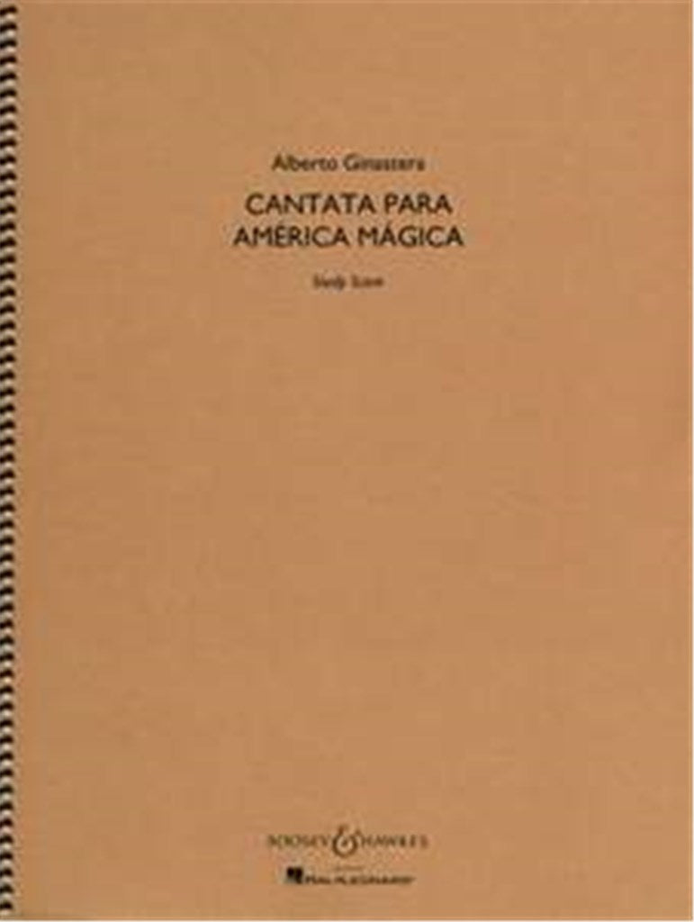 Cantata para America Magica op. 27 (Study Score)
