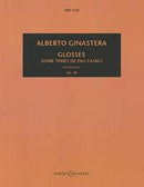 Glosses op. 48