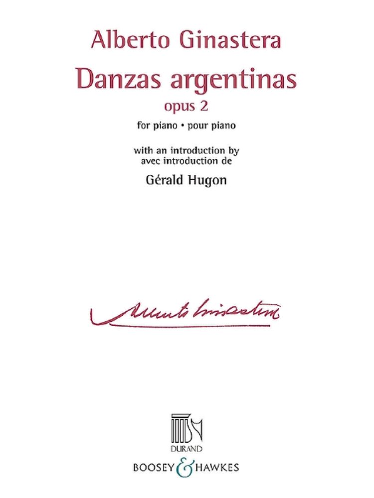 Danzas Argentinas op. 2