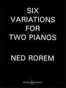 Six Variations for Two Pianos