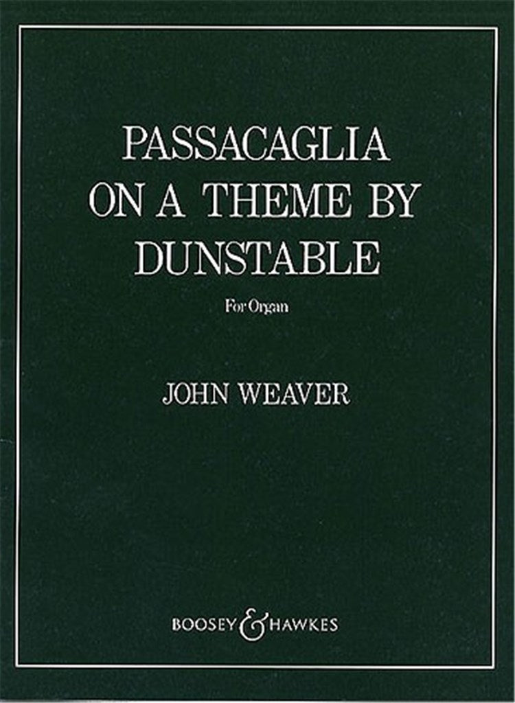 Passacaglia on a Theme by Dunstable