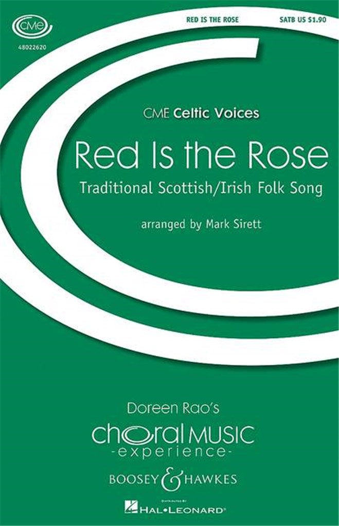 Red Is The Rose (Choral Score)