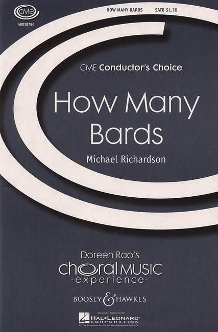 How many bards (Mixed Choir [SATB], Oboe [Violin] and Piano)