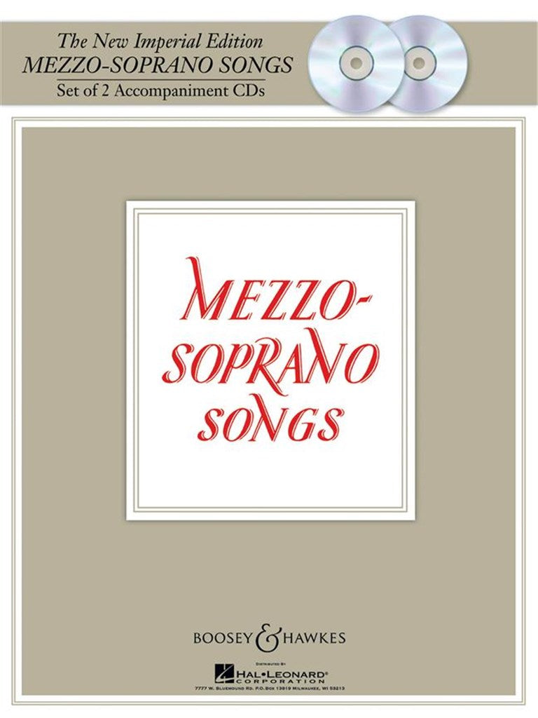 The New Imperial Edition (Mezzo-Soprano and Piano) CDs only