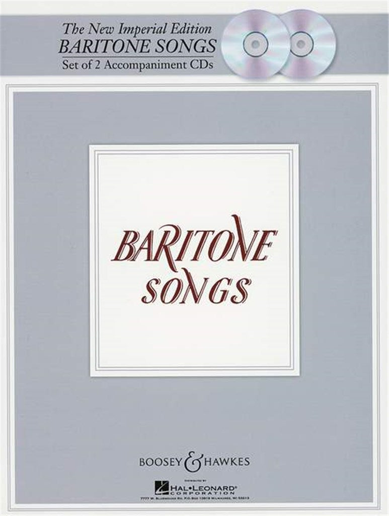 The New Imperial Edition (Baritone and Piano) CDs only