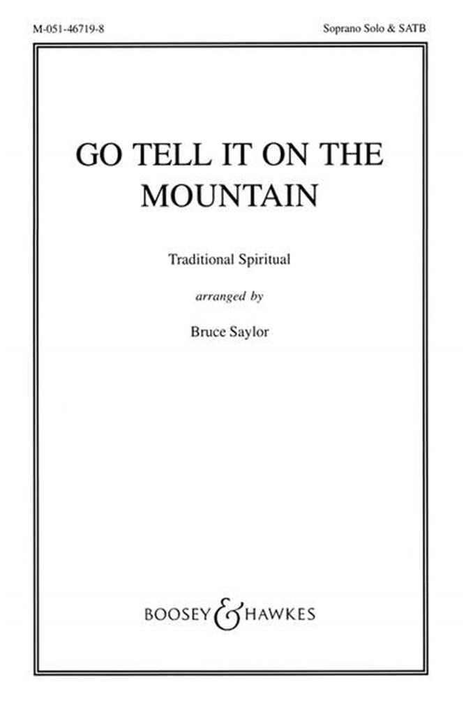 Go tell it on the mountain (Choral Score)
