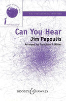 Can you hear (3-Part Treble Voices [SSA] and Piano [optional djembe and Double Bass])