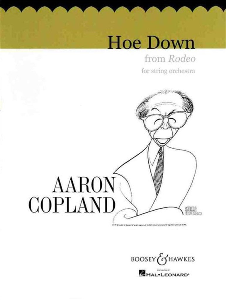 Hoe Down from Rodeo, arr. String Orchestra (Set of Parts)