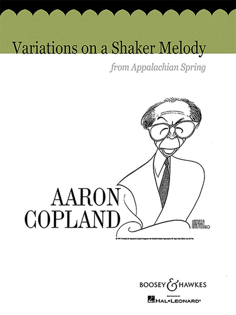Variations on a Shaker Melody, arr. Symphonic Band (Score & Parts)