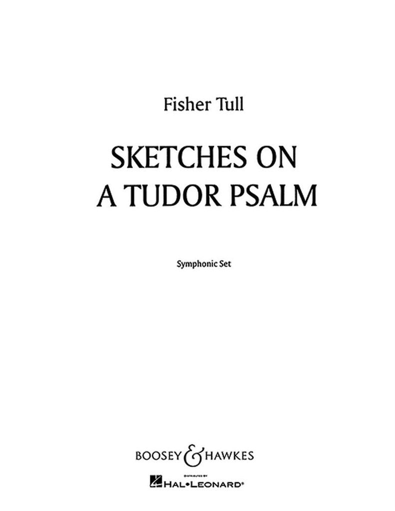 Sketches On a Tudor Psalm (Score & Parts)