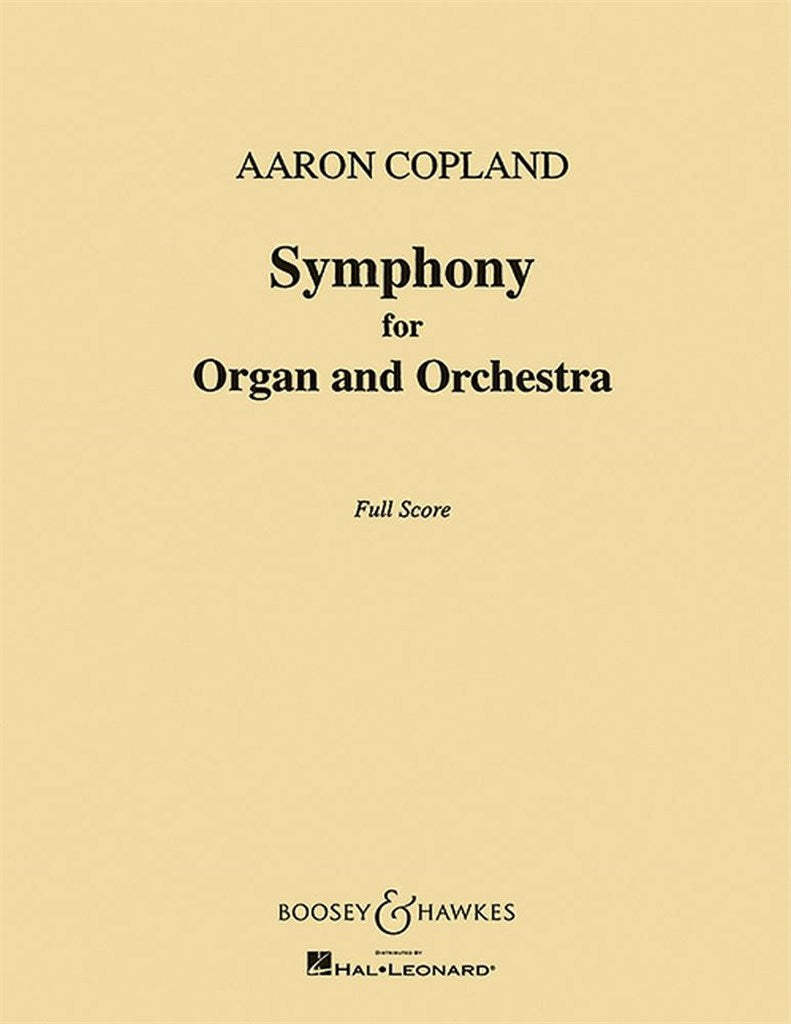 Symphony for Organ and Orchestra (Score Only)