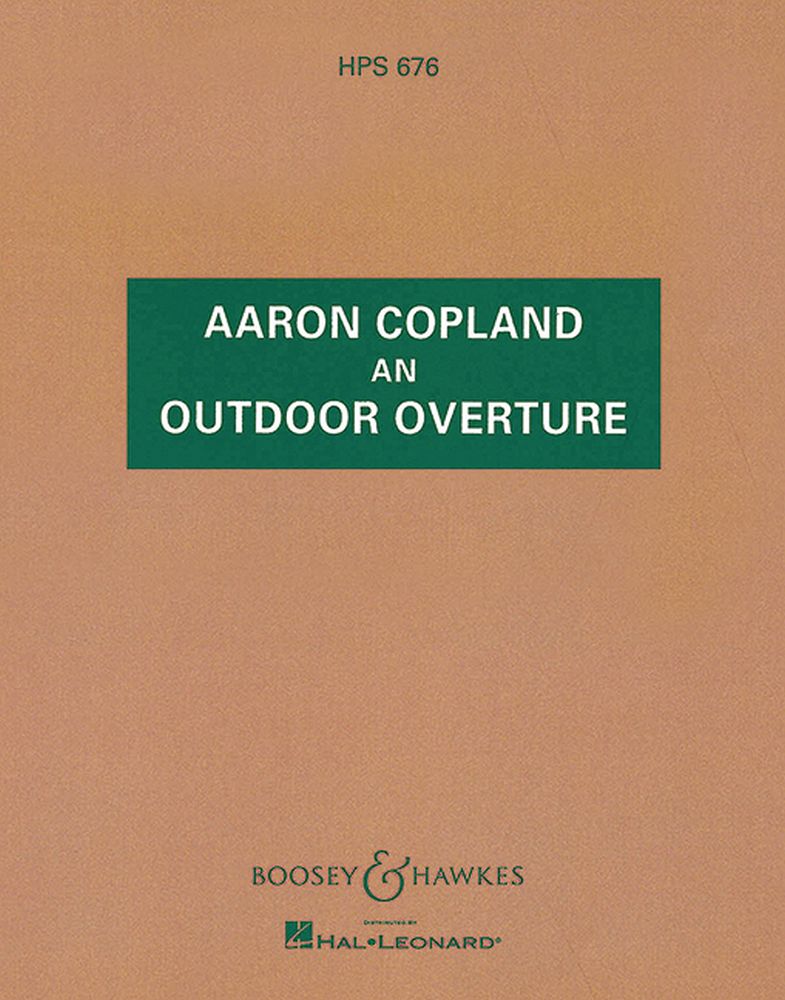 An Outdoor Overture, Orchestra (Study Score)