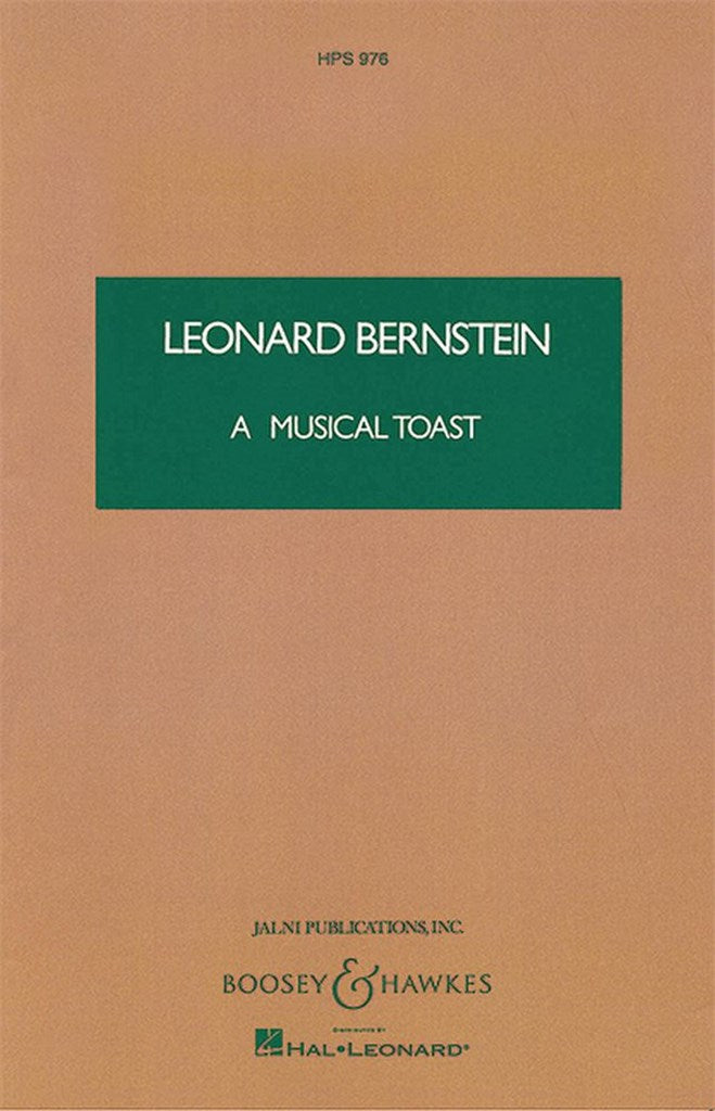 Musical Toast - study score