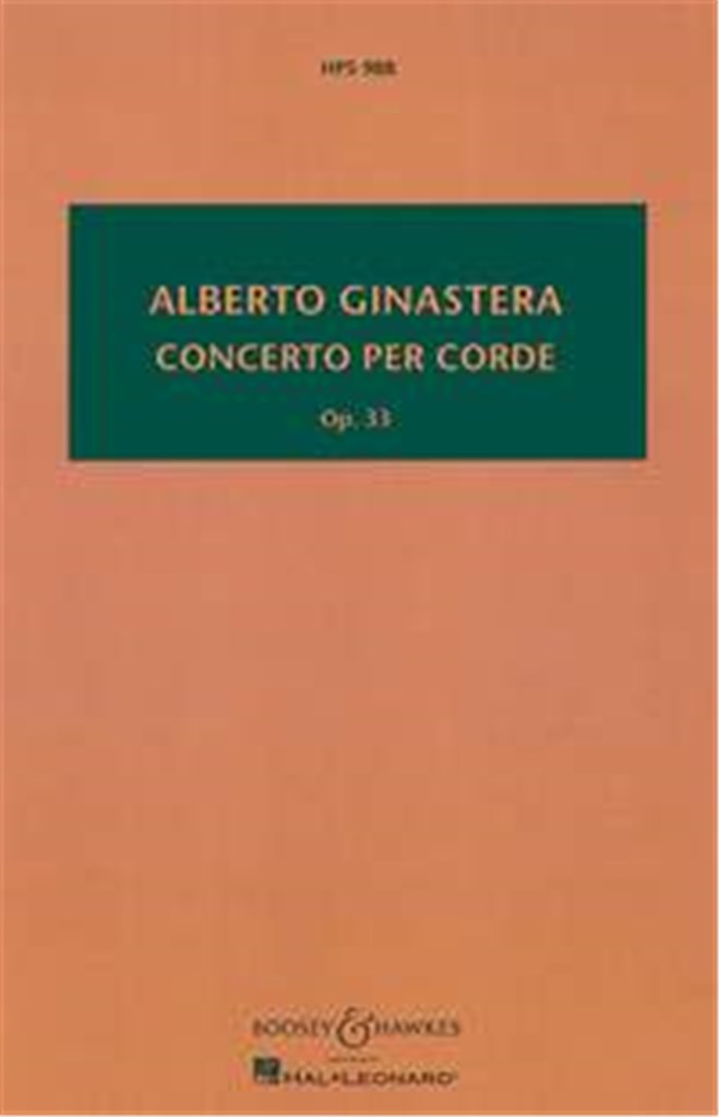 Concerto per Corde op. 33 (Study Score)