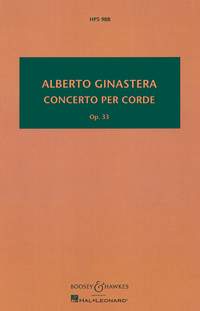 Concerto per Corde op. 33 (Study Score)