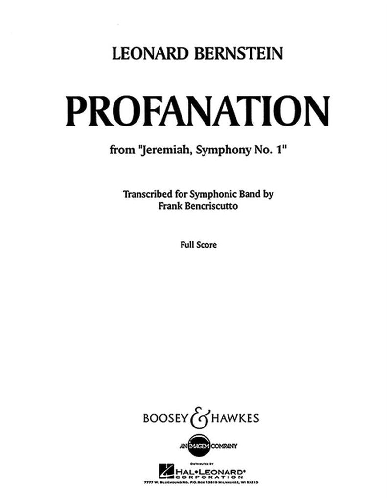 Profanation (Score Only)