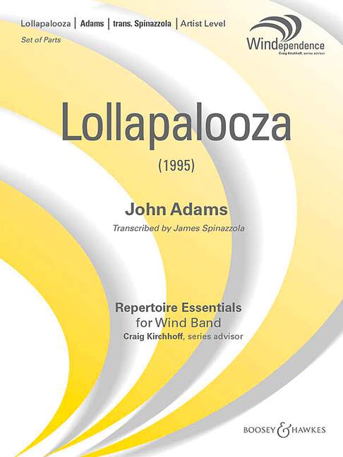 Lollapalooza (Concert Band), Set of Parts