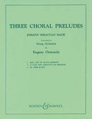 Three Chorale Preludes