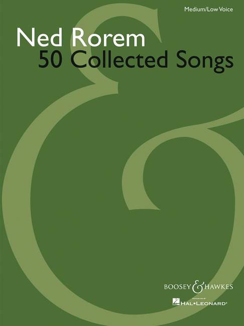 50 Collected Songs (Medium or Low Voice and Piano)
