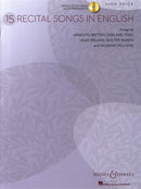 15 Recital Songs in English (High Voice and Piano)