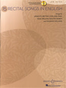 15 Recital Songs in English (Book with CD)
