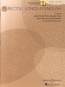 15 Recital Songs in English (Low Voice and Piano)