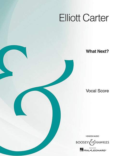 What Next? (Vocal Score)