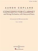 Concerto for Clarinet (score)