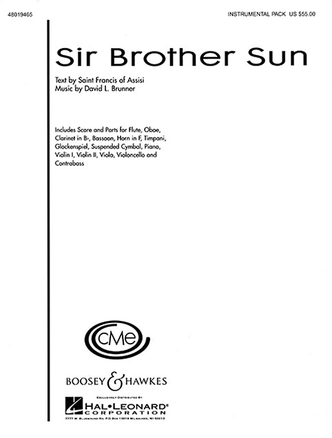 Sir Brother Sun (score and parts)