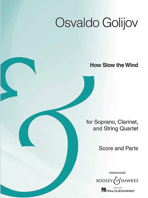 How Slow the Wind (score and parts)