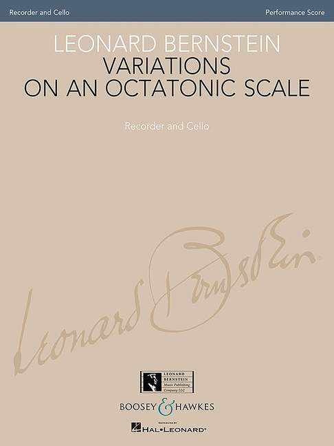 Variations on an Octatonic Scale (recorder and cello)