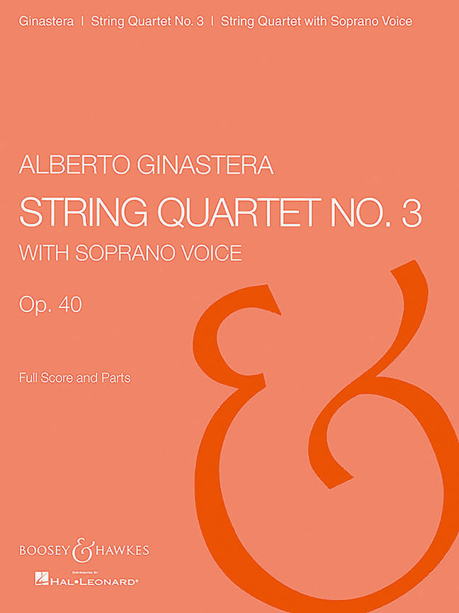 String Quartet 3 op. 40 (Score and parts)