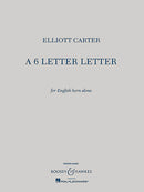 A 6 Letter Letter