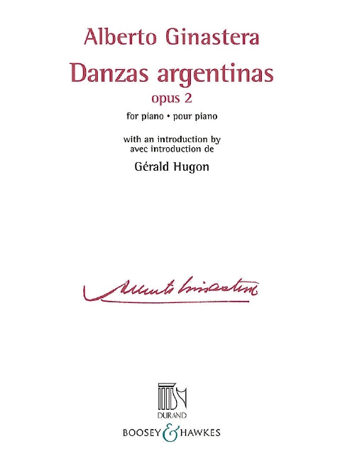 Danzas Argentinas op. 2