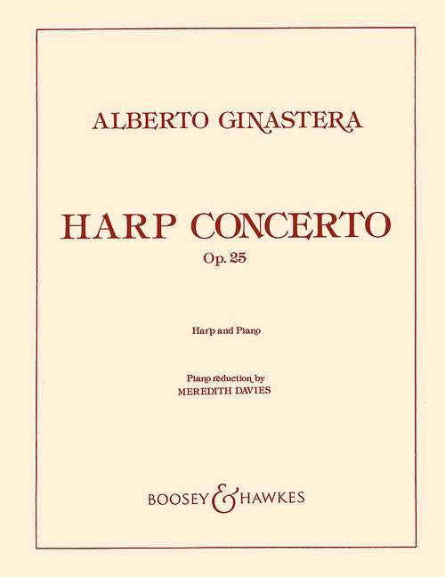 Harp Concerto (piano score)