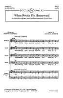 When rooks fly homeward