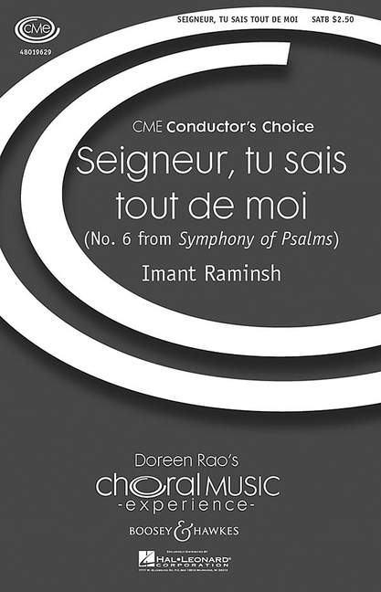 Symphony of Psalms, No.6 Seigneur tu sais tout de moi