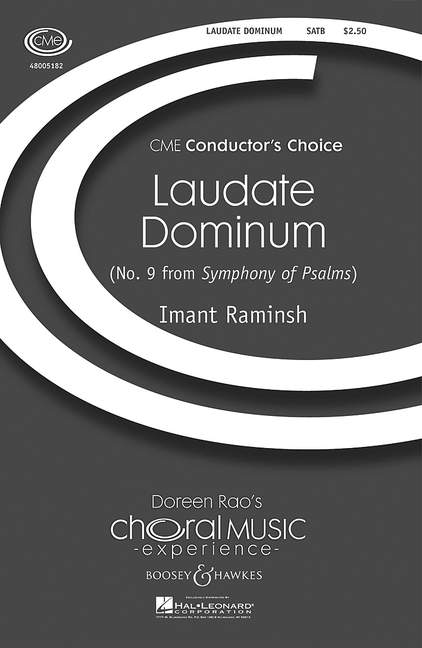 Symphony of Psalms, No. 9 Laudate Dominum (mixed choir (SATB) and piano)