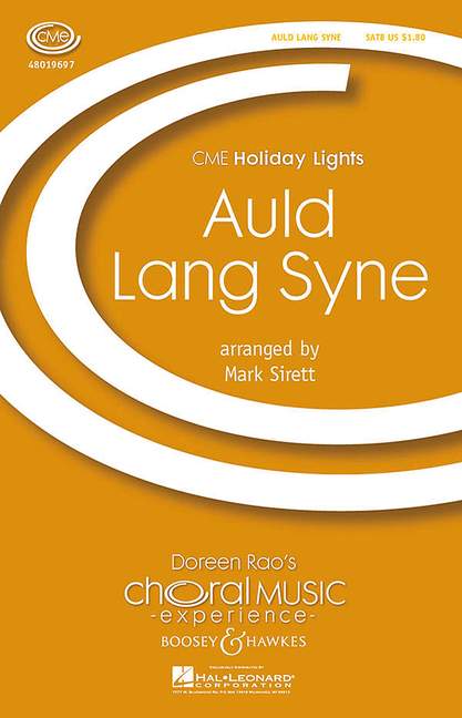 Auld Lang Syne (Mixed Choir (SATB) and piano)