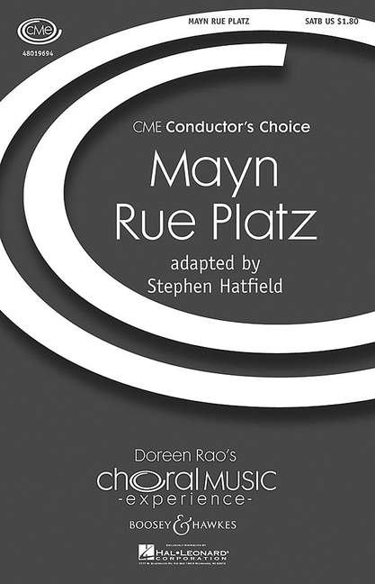 Mayn Rue Platz (Mixed Choir (SATB), Violin and Percussion)