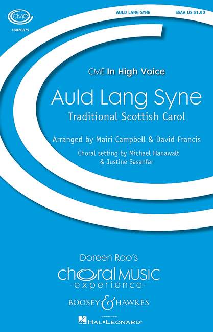 Auld Lang Syne (Female choir (SSAA) and piano)