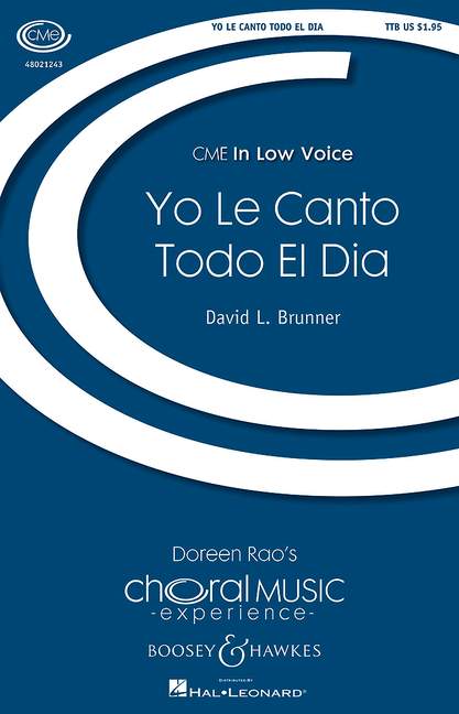 Yo Le Canto Todo El Dia (TTB and piano)