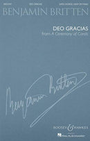 Deo Gracias from A Ceremony of Carols op. 28 (SATB)