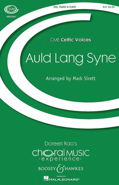 Auld Lang Syne (choir (SSA), piano and flute)