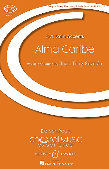 Alma Caribe (choir (SA), piano, double bass and Latin percussion)