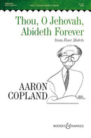 Four Motets, No. 2 Thou, O Jehova, Abideth Forever
