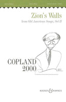 Old American Songs II, No. 2 Zion's Walls (unison choir and piano)